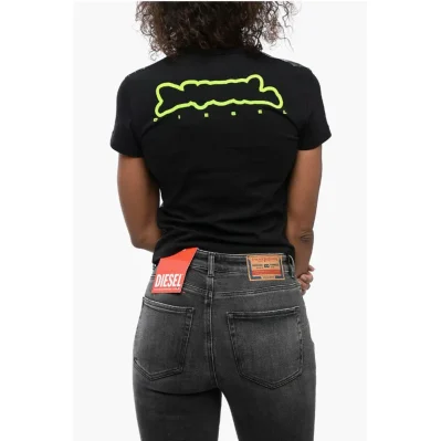 Printed T-Shirt with Embossed Logo
