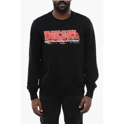RED TAG Solid Color S-GINN-K40 Crew-neck Sweatshirt with Pri