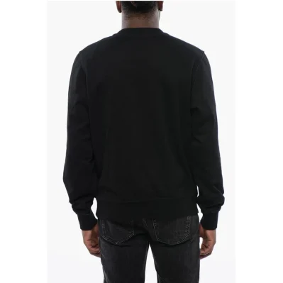 RED TAG Solid Color S-GINN-K40 Crew-neck Sweatshirt with Pri