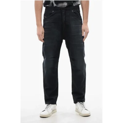 Solid Color 2040 D-AMAGE Jogg Jeans with Drawstring Waist 18