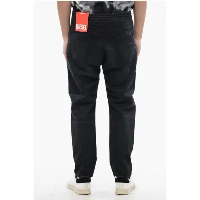 Solid Color 2040 D-AMAGE Jogg Jeans with Drawstring Waist 18
