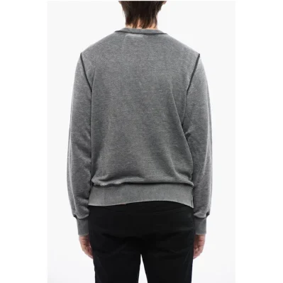 RED TAG Burn-Out Wash S-GINN-L1 Crew-neck Sweatshirt