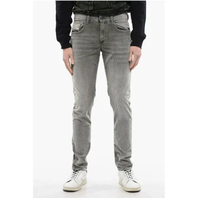 Low Waist Corduroy 2019 D-STRUKT Slim Fit Pants