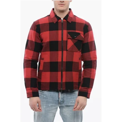 Zipped Checkered BUFFALO Overshirt