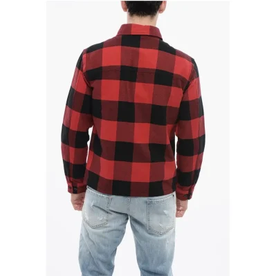 Zipped Checkered BUFFALO Overshirt