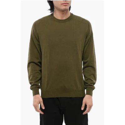 Linen Blend Crewneck Sweater