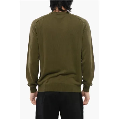 Linen Blend Crewneck Sweater