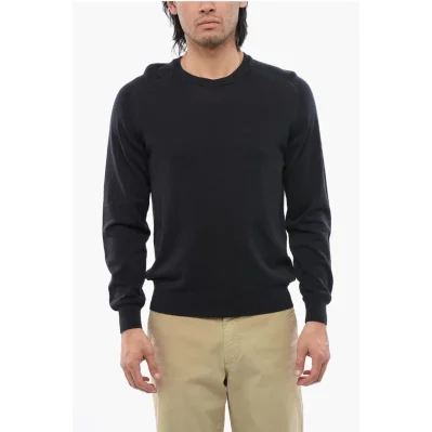 Linen Blend Crewneck Sweater