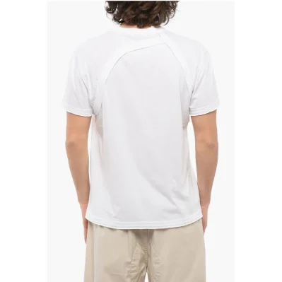Crew Neck BRACES Cotton T-Shirt