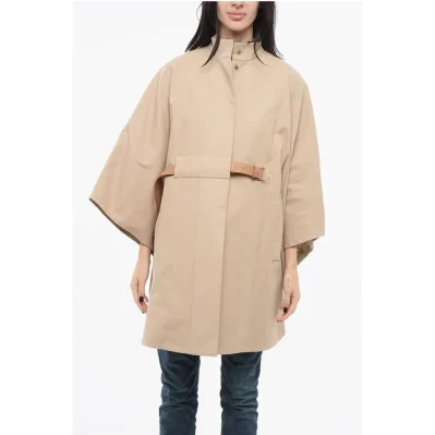 Cotton BERTO Cape with Belt