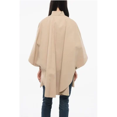 Cotton BERTO Cape with Belt