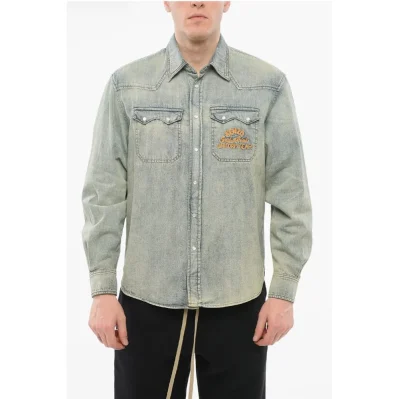 Vintage Wash WESTERN Denim Shirt