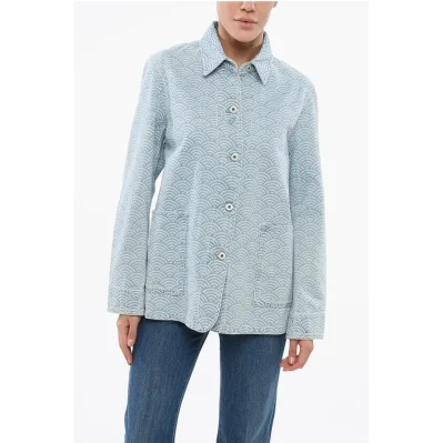 Seigaiha Denim Shirt
