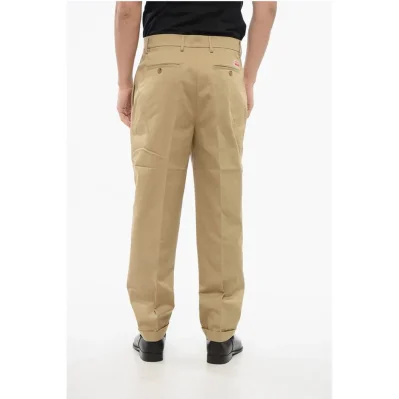 Cotton Chinos Pants with Belt Loops