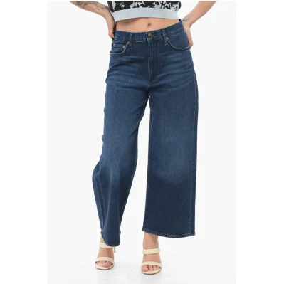 Cropped Fit ANDY Wide Leg Denims 28cm