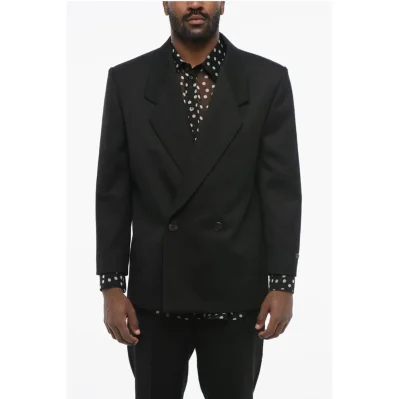 Double-breasted ETERNAL Twill Wool Blazer
