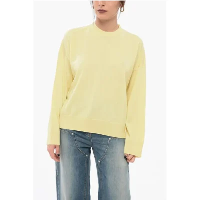 Straight Fit Wool Crew Neck Sweater