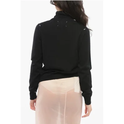 MM4 Turtleneck Wool Sweater