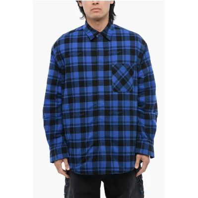 Checkered Lined Flannel Overshirt