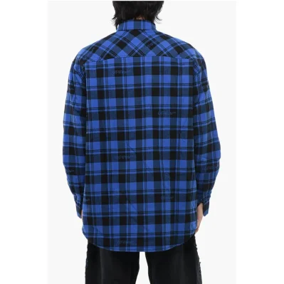 Checkered Lined Flannel Overshirt