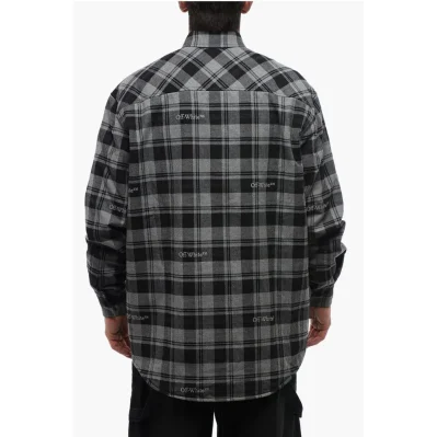 Checkered Lined Flannel Overshirt