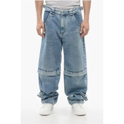 Utility Fit Denims with Modular Design 23cm