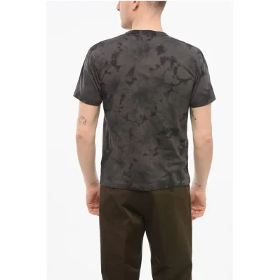 Crew Neck PURE MIND Tie Dye Cotton T-Shirt