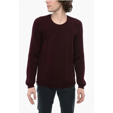 Ribbed Crewneck Sweater