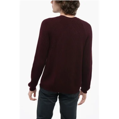 Ribbed Crewneck Sweater