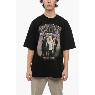 Printed NSYNC CELEBRITY Crewneck T-Shirt