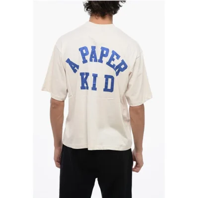 Cotton Crew-neck T-shirt witth Logo-print