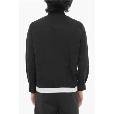 Loose Fit Casual Shirt with Contrast Details