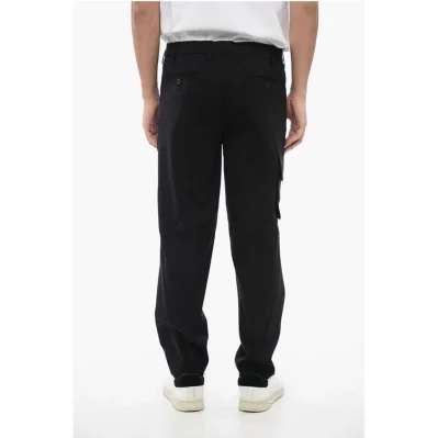 Virgin Wool Blend NATE Cargo Pants