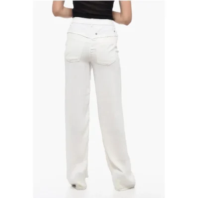 Straight Fit Double Fabric Pants