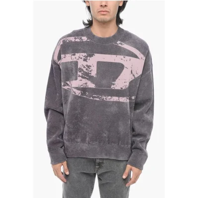 Embroidered Logo K-TRIA Crewneck Sweater