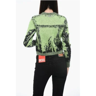 Inlay M-SYMI Pullover with Trompe L'Oeil
