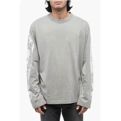 Printed T-CRANE LS-L3 T-shirt