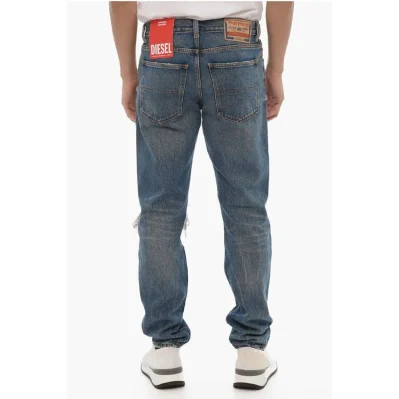 Mid Waist Slim Fit 1995 D-SARK Distressed Jeans 18cm