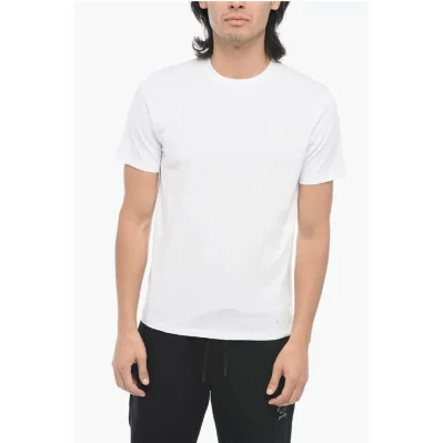 Round Neck T-Shirt with Logo Print