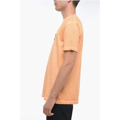 SUNSET CROSS T-Shirt with Logo Patch