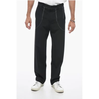 Tailoring Pants with Stitch Detailing