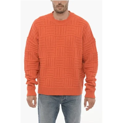 Solid Color Crew-neck Sweater