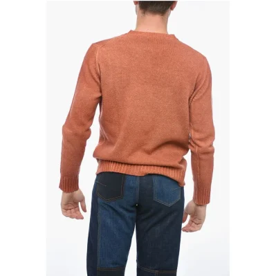 Crew Neck Virgin Wool Sweater