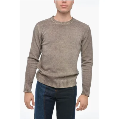 Crew Neck Virgin Wool Sweater