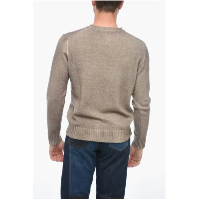 Crew Neck Virgin Wool Sweater