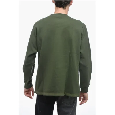 WHITE MOUNTAINEERING Brushed Cotton Crew-neck Sweatshirt wit