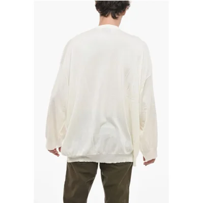 Lightweight Cotton Crew-neck Sweater