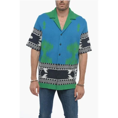 Short Sleeved Jacquard ICON Shirt