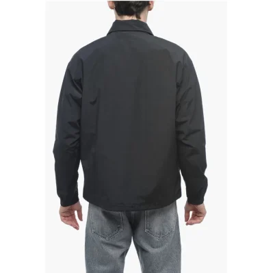 Nylon MOUNTAIN STROLL Overshirt with Snap Buttons