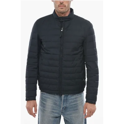 Quilted LUXE Lightweight Down Jacket with Zip Closure